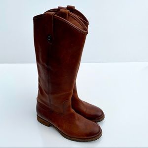 Frye Melissa Button Lug Tall Boot 7.5